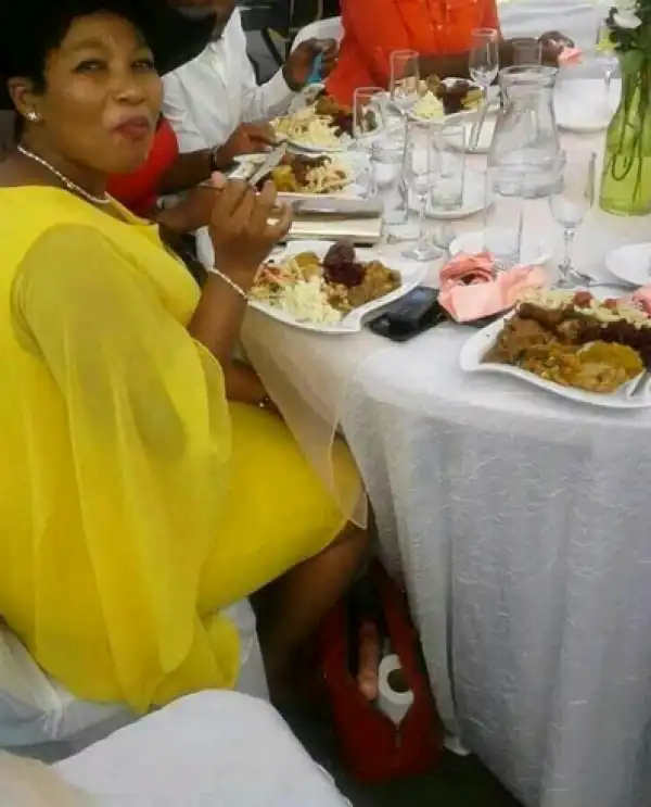 Just look at what was spotted in this woman